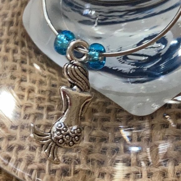 Mermaid You are Mermazing Wine Glass Candle - Picture 10 of 15